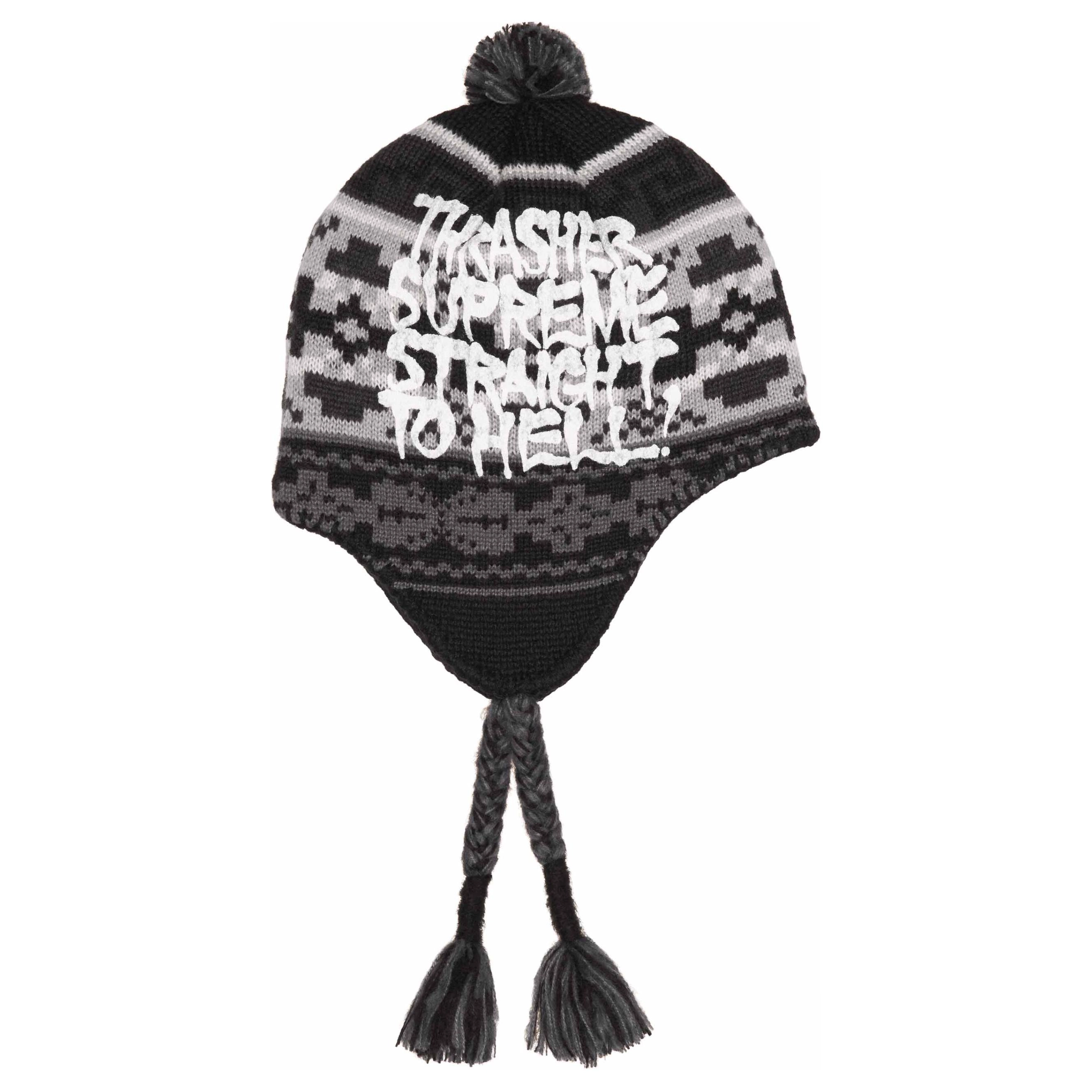 Supreme FW24 WEEK 6 SupremeThrasher Earflap Beanie