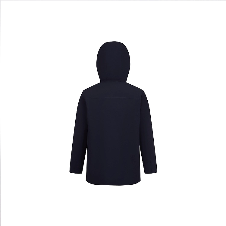波司登 连帽厚款保暖可拆卸内胆羽绒服 男款