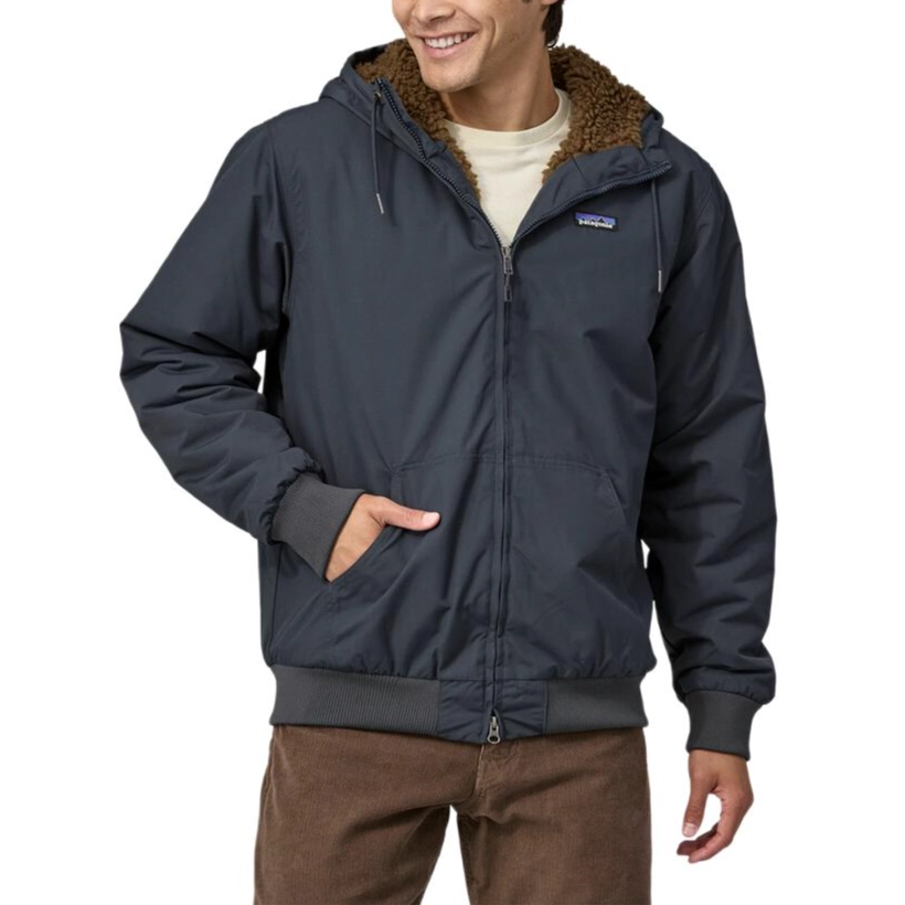 patagonia Lined Isthmus Hoody Logo
