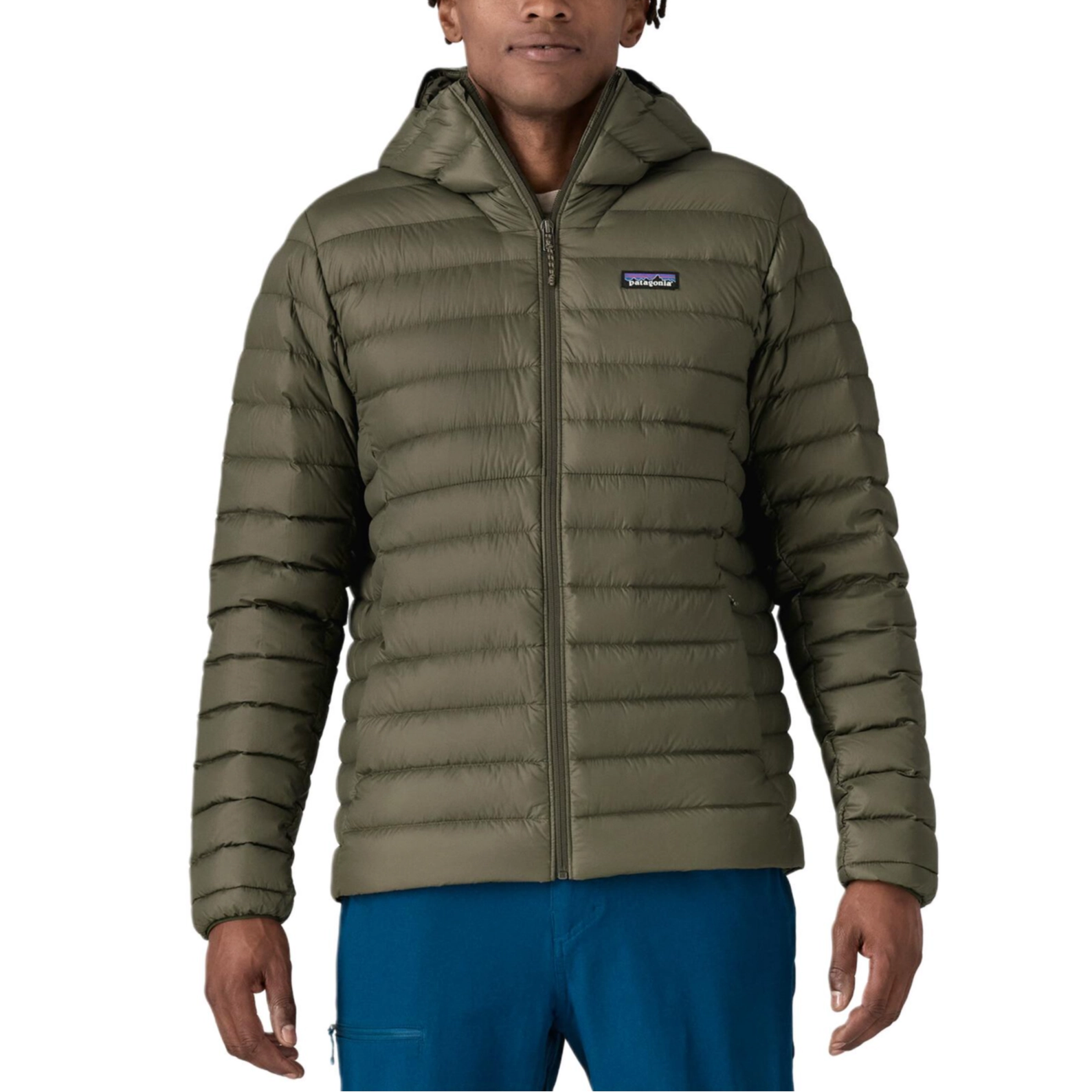 patagonia Down Sweater Logo