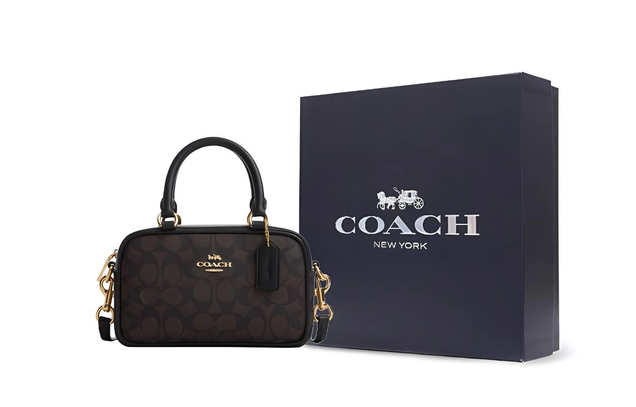 COACH Satchel 18 PVC