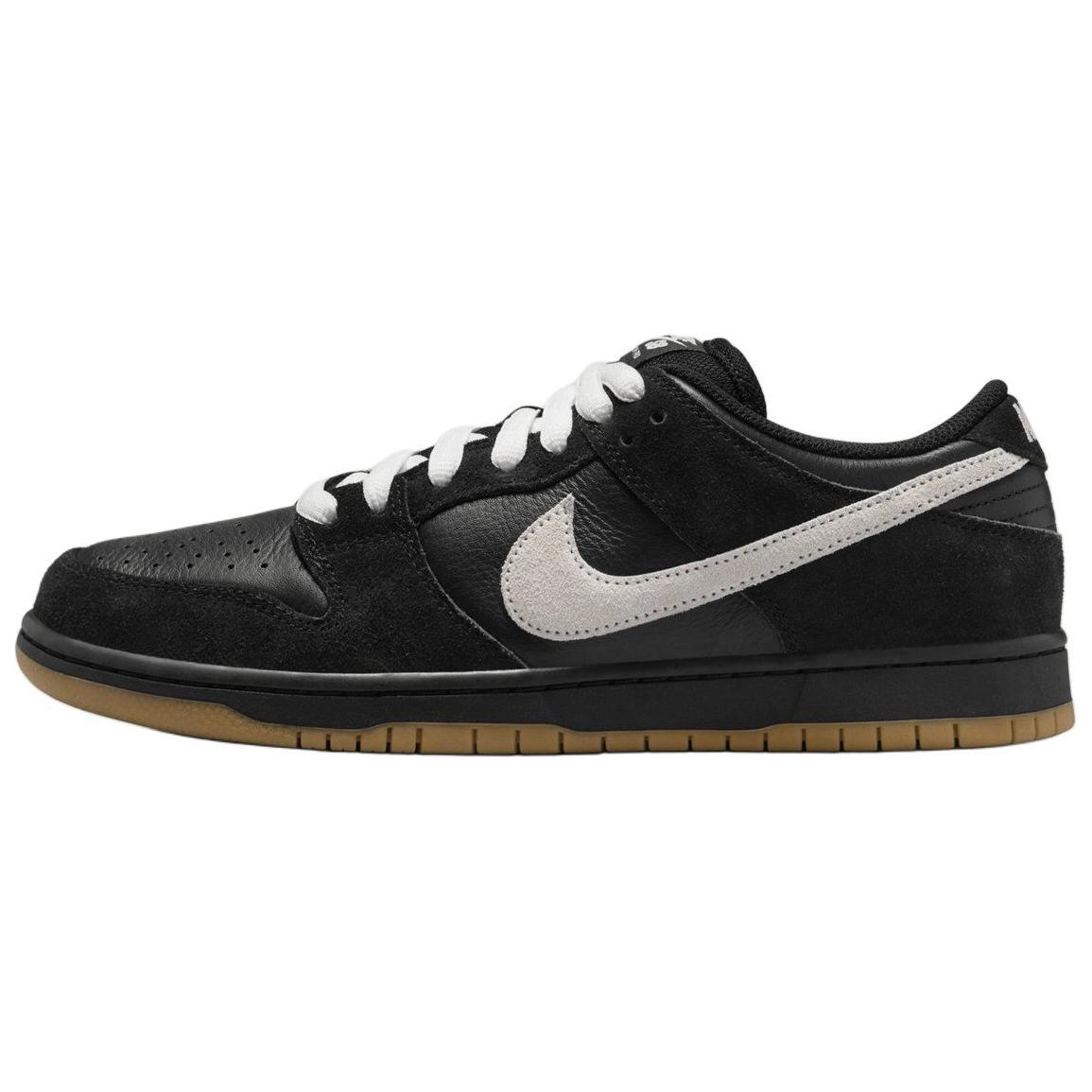 Nike Dunk SB LOW PRO Black SuedeWhiteGume