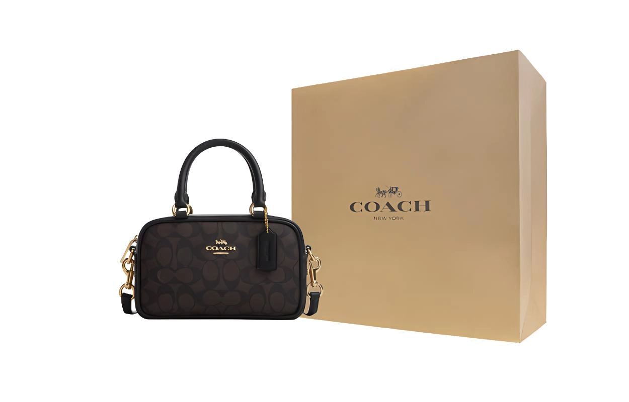 COACH Satchel 18 PVC