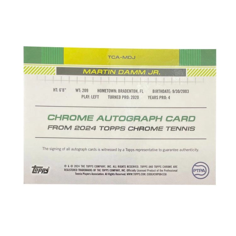 Topps 2024 Chrome Tennis