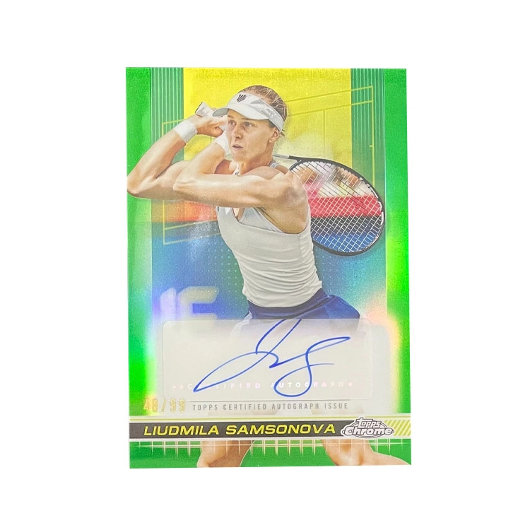 Topps 2024 Chrome Tennis 4899