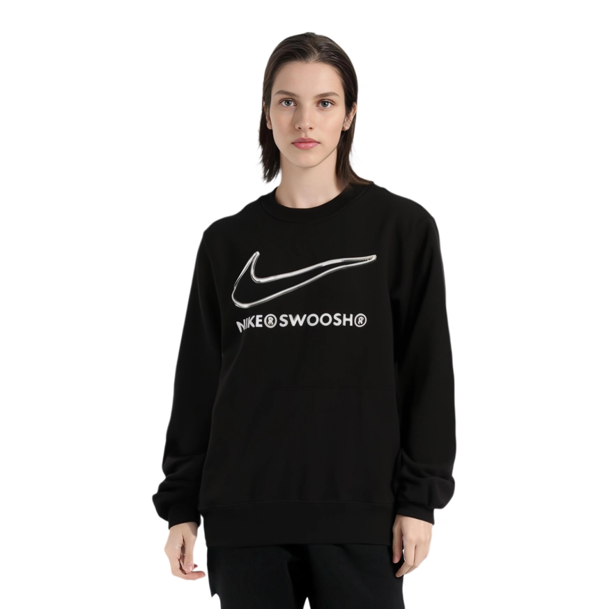 Nike As W Nsw Swsh Crew Flc Logo
