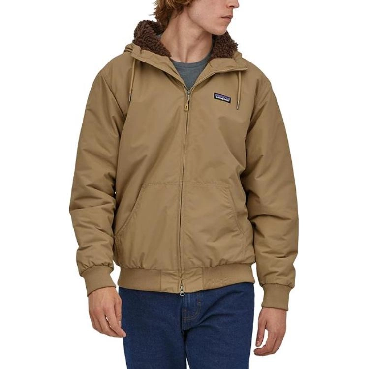 patagonia Lined Isthmus Hoody Logo