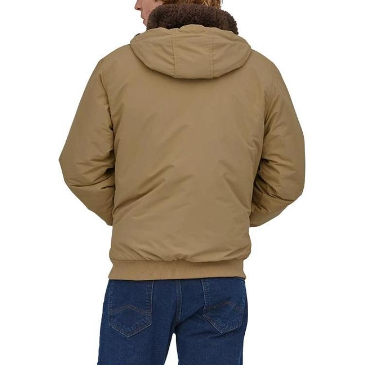patagonia Lined Isthmus Hoody Logo