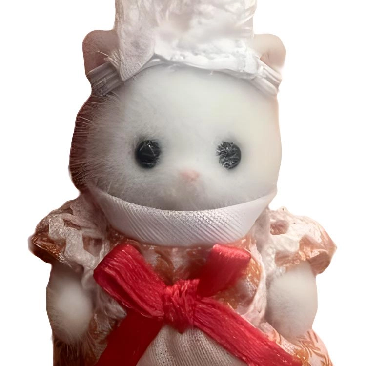 森贝儿家族 限定厨师系列 波斯猫 玩偶 毛绒公仔 小号高