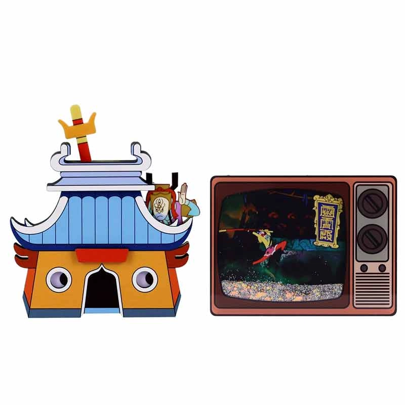 上美影 经典国漫元宇宙 大闹天宫记忆中的画面家居日用百货冰箱贴装饰 国潮美猴王七十二变冰箱贴
