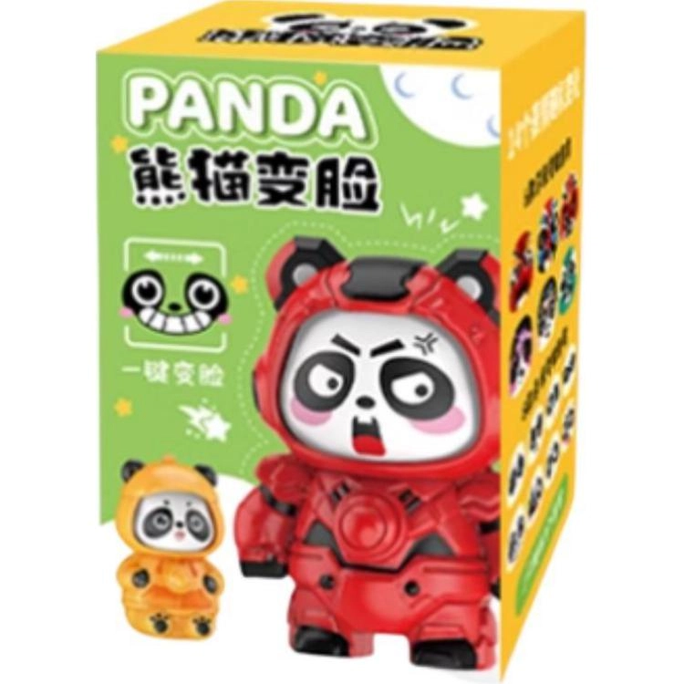 启蒙积木 熊猫变脸 可爱公仔挂件纪念品 玩具