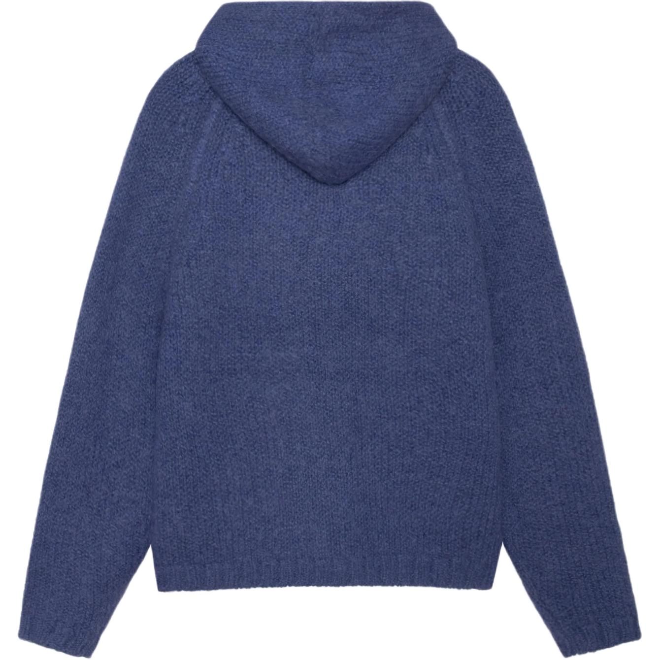Stussy FW23 Chunky Knit Zip Hoodie