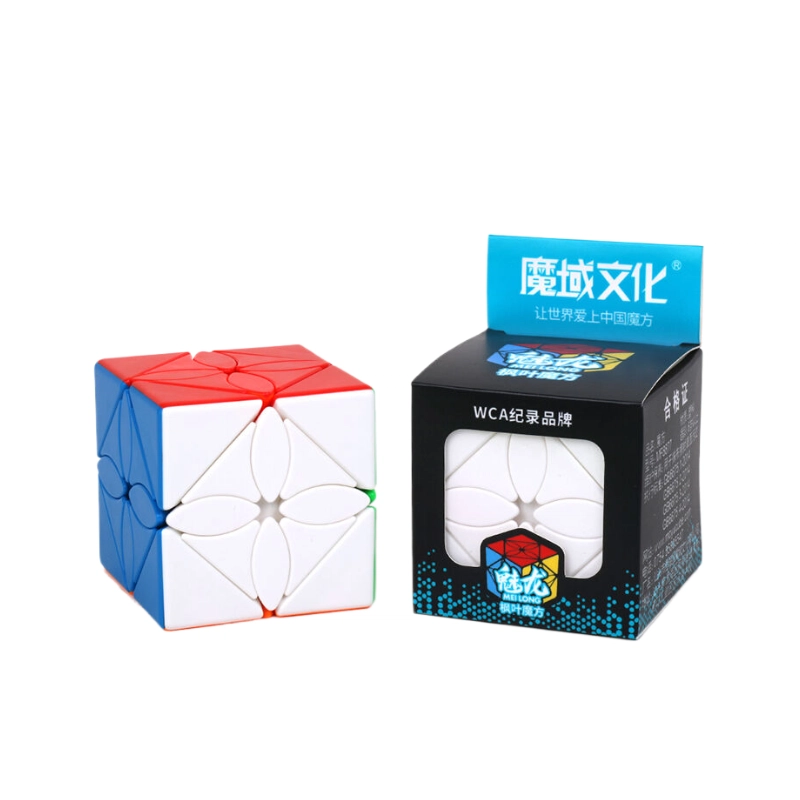 魔域文化 魅龙枫叶魔方 异形系列顺滑 专业比赛 智力脑力开发 早教益智玩具