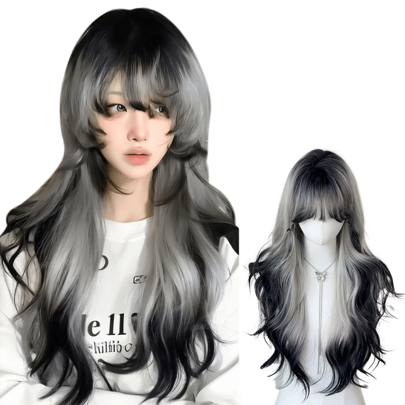 右西 陨石麦旋风假发