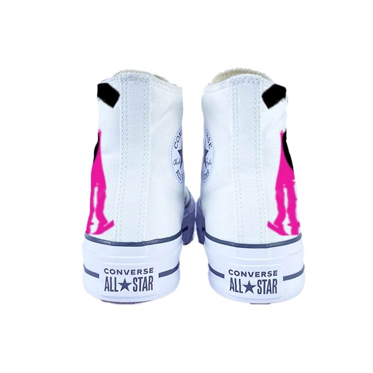 Converse Chuck Taylor All Star canvas platform high top Y2K