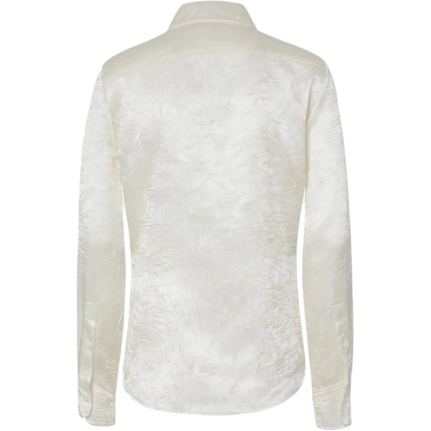 PINKO Crumpled-Effect Satin