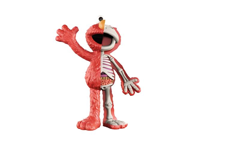 Mighty Jaxx XXRAY Elmo By Jason Freeny 22cm