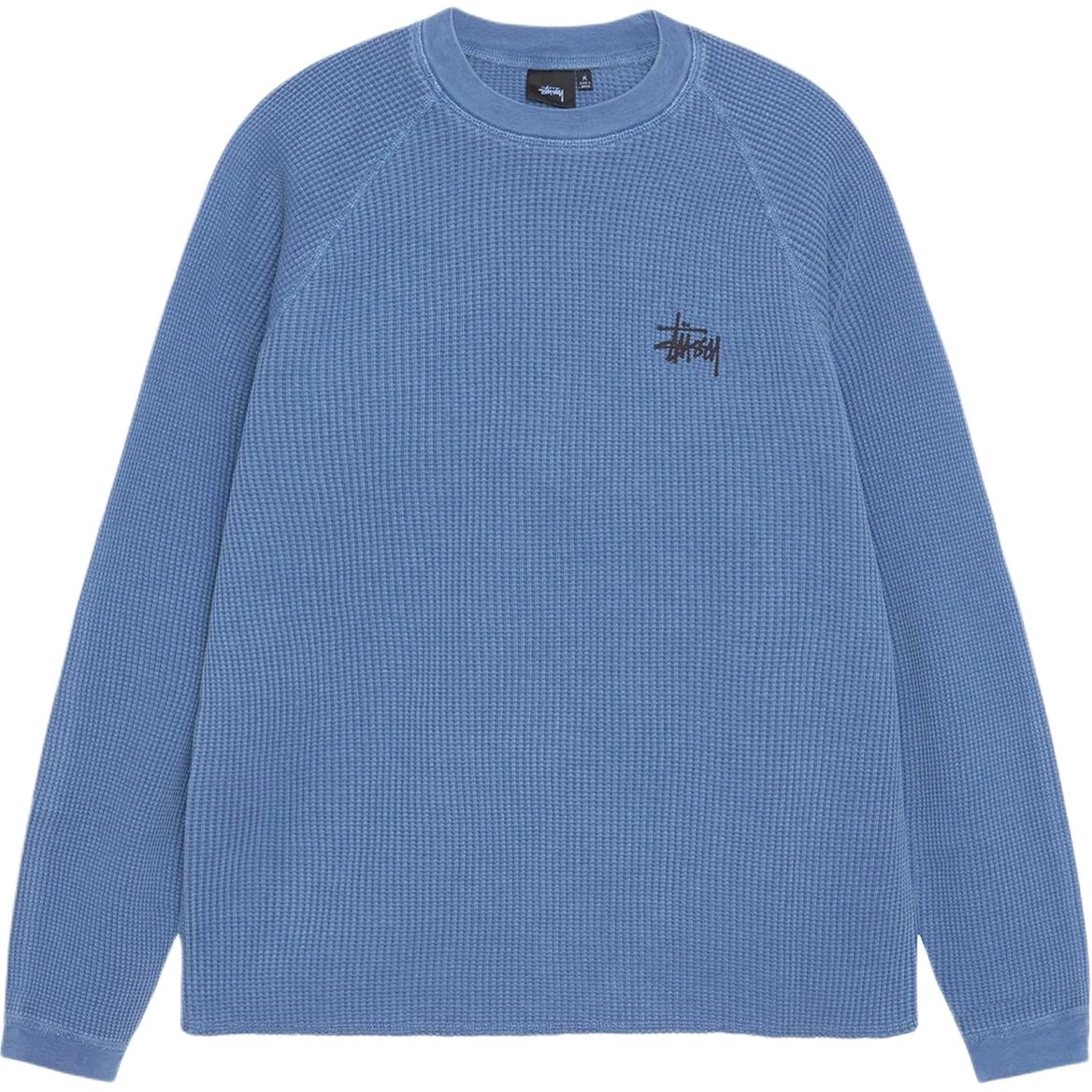 Stussy FW24 RAGLAN THERMAL LS CREW logoT