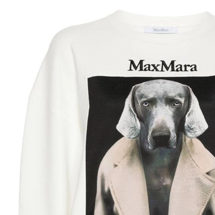 MaxMara x William Wegman Bacco Logo