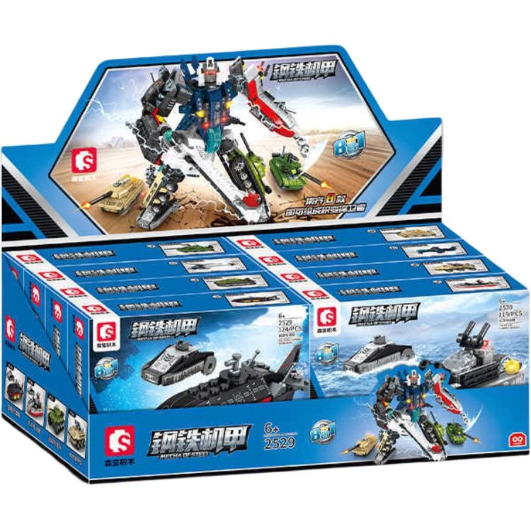 SEMBO 942pcs 2529-2536