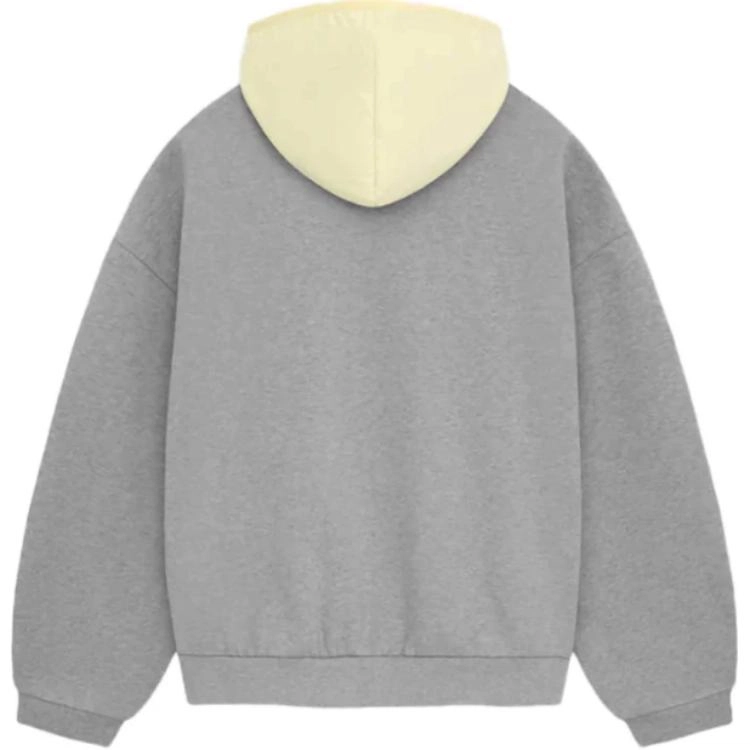 Fear of God Essentials SS24 Fleece Hoodied Hr Garden Yellow