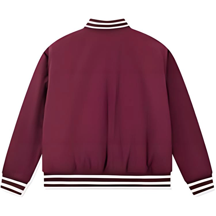 乔丹 运动生活系列 休闲简约保暖棉服 男款 酒红