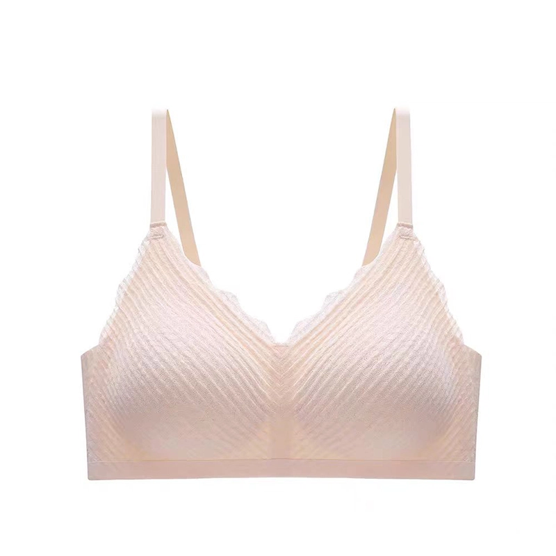 棉基因 薄款无痕无钢圈小胸聚拢收副乳透气文胸 女款 组合装