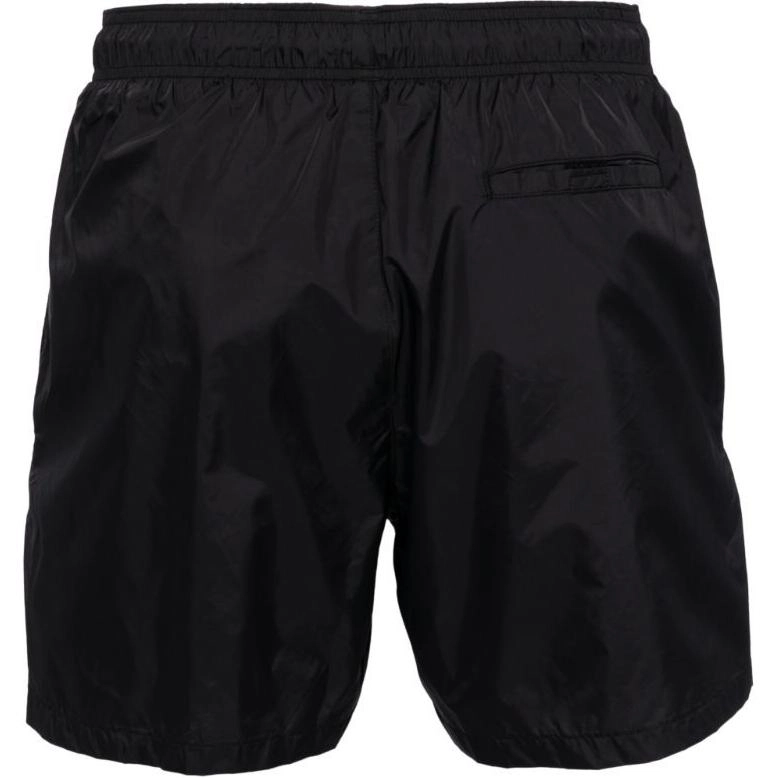 HUGO BOSS Quick-Dry Swim Shorts With Stacked-Logo Print