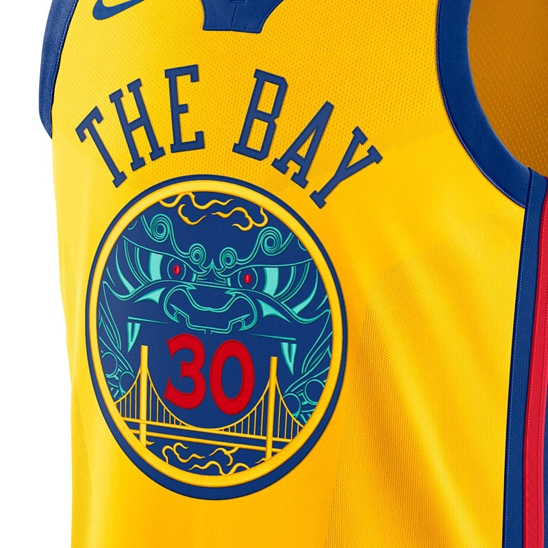 Nike NBA City Edition Connected jersey AU 30