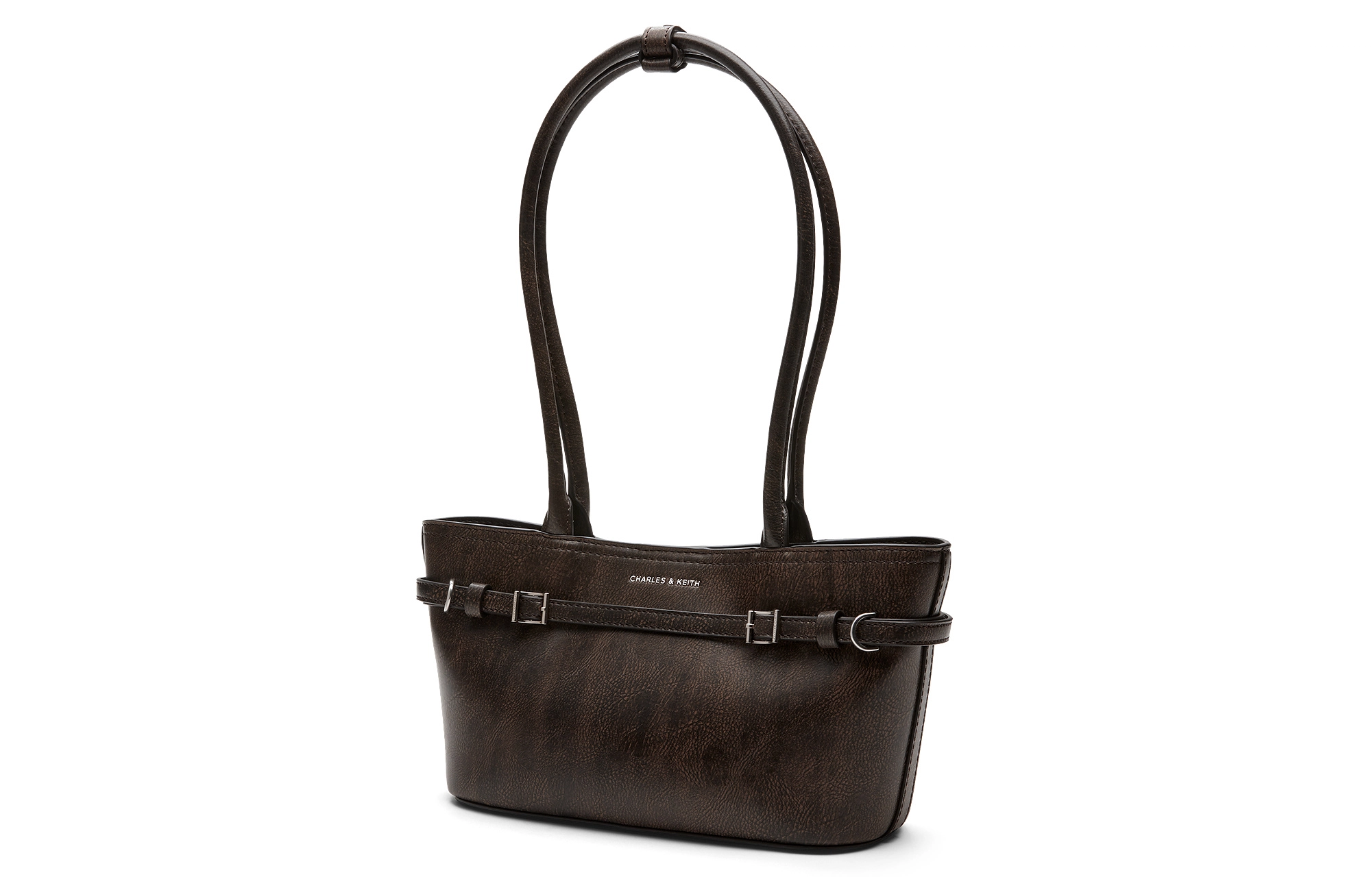 CHARLESKEITH ck PU Dark BrownPewter