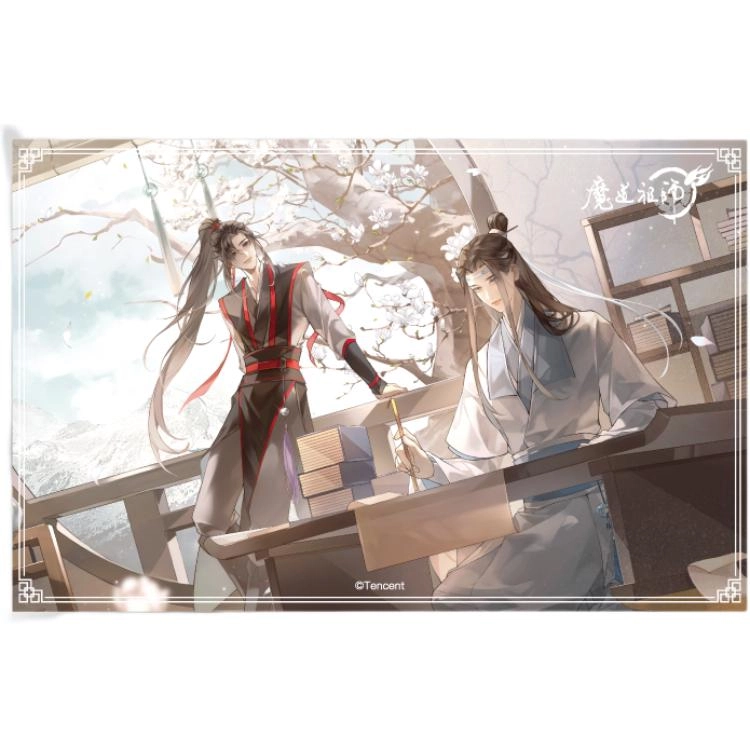 腾讯视频草场地 魔道祖师角色 藏书阁系列 流沙麻将色纸 亚克力立牌