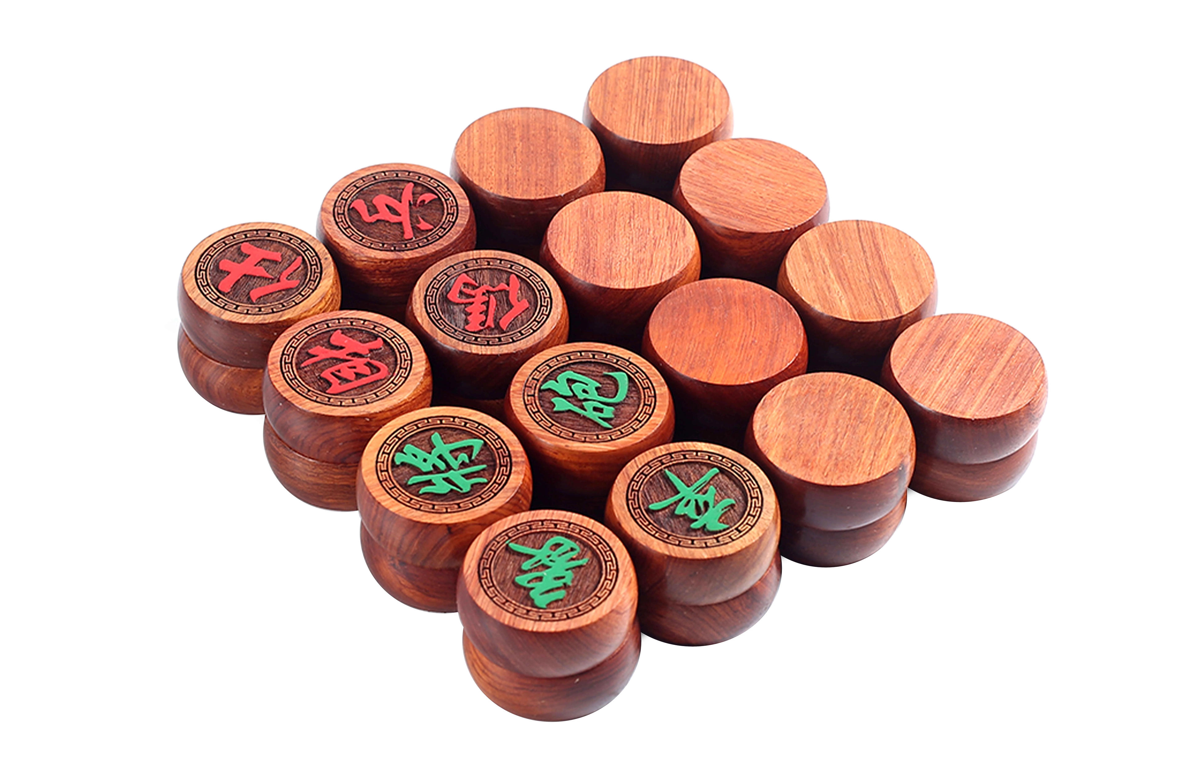 檀欣 收藏级高档文玩木刻摆件 益智玩具棋布棋盘送老人长辈#好运 招财纳福 吉祥平安 黑檀 中国象棋 男女同款情侣款