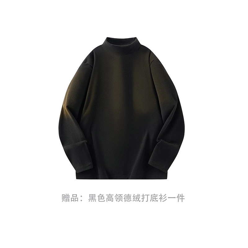 鸭鸭 经典暖冬系列 青少年冬季基础款简约纯色大口袋设计感学生党好物套头防风防寒连帽宽松休闲保暖羽绒服 男女同款