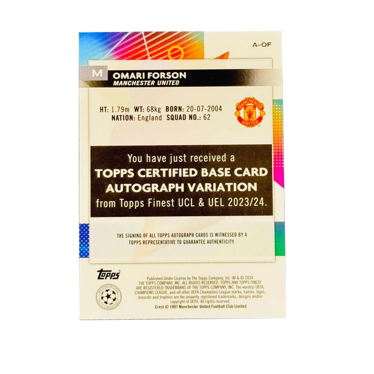 Topps RC finest