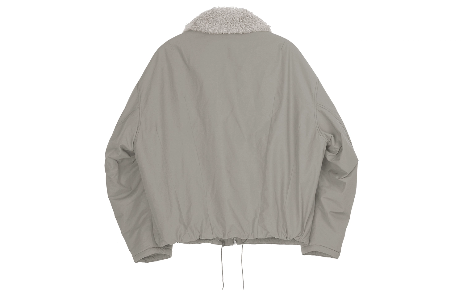 SIMPLE PROJECT *Faux-Fur Collar Jacket