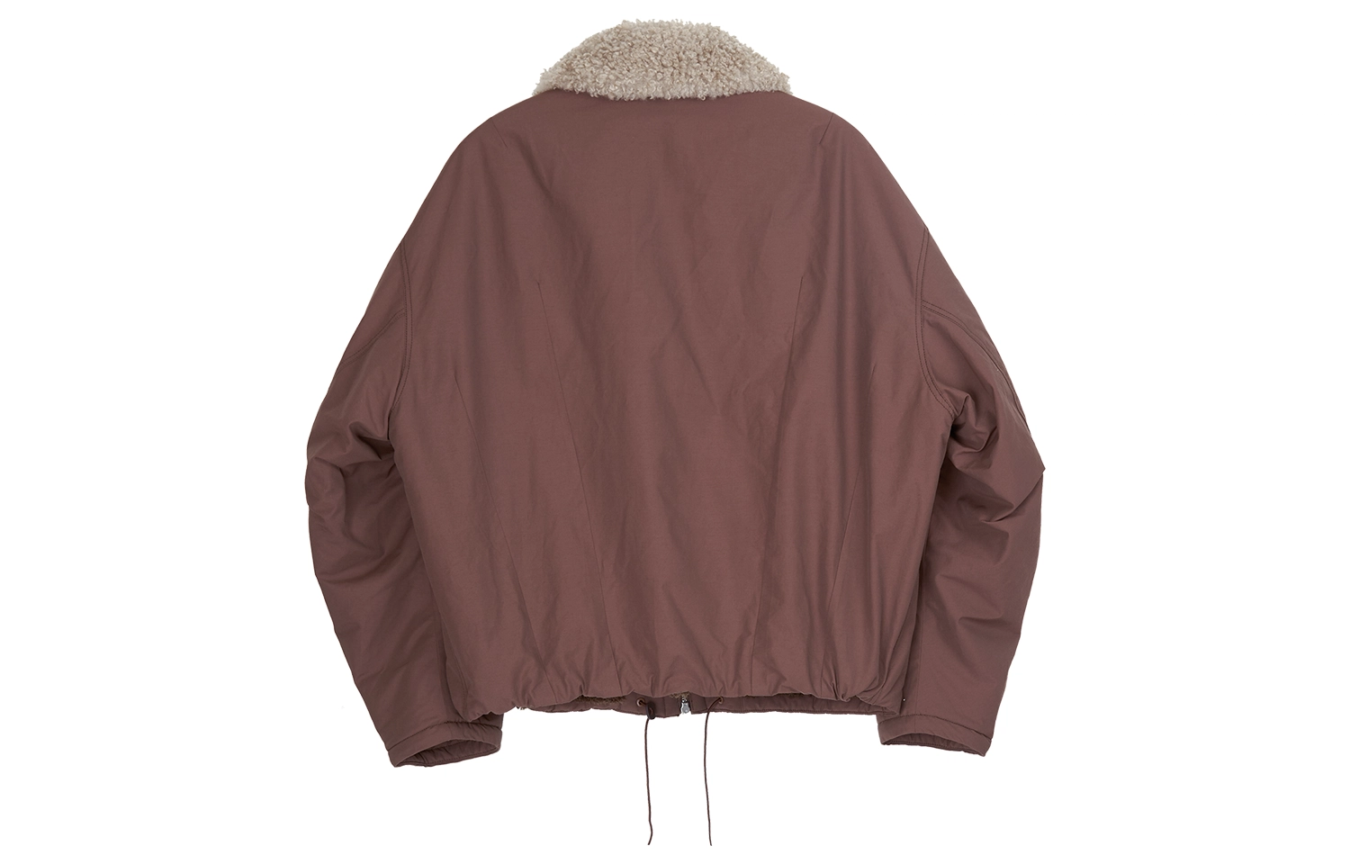 SIMPLE PROJECT *Faux-Fur Collar Jacket