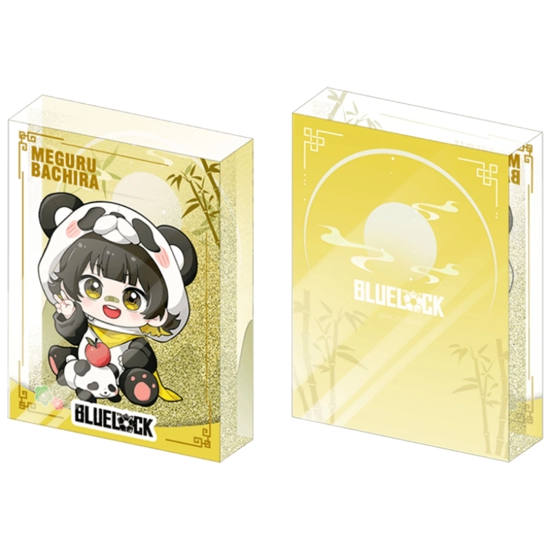 歪瓜出品 蓝色监狱/蓝锁 熊猫系列 流沙麻将可爱周边摆件 亚克力立牌
