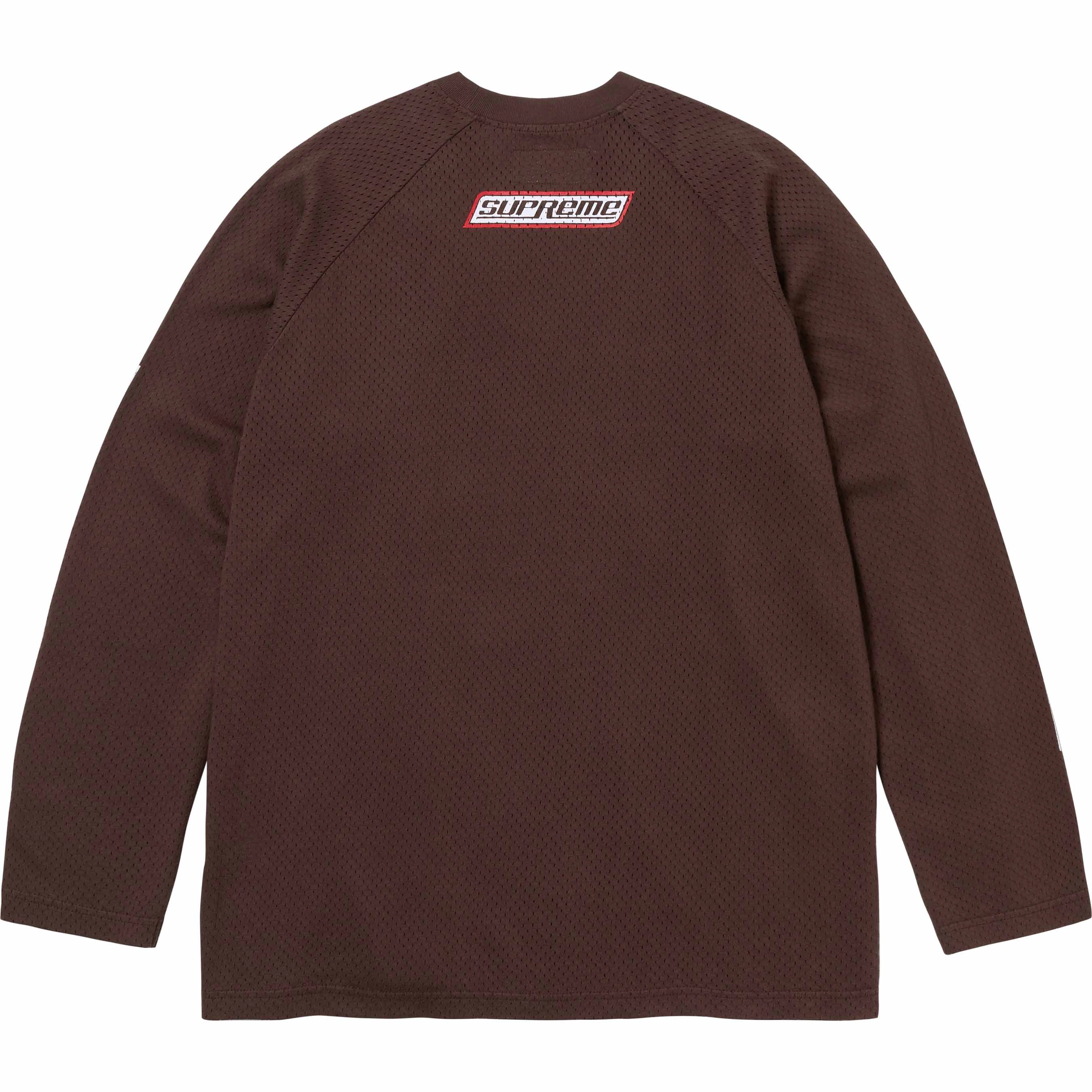 Supreme x HYSTERIC GLAMOUR FW24 WEEK13 Mesh LS Top logoT