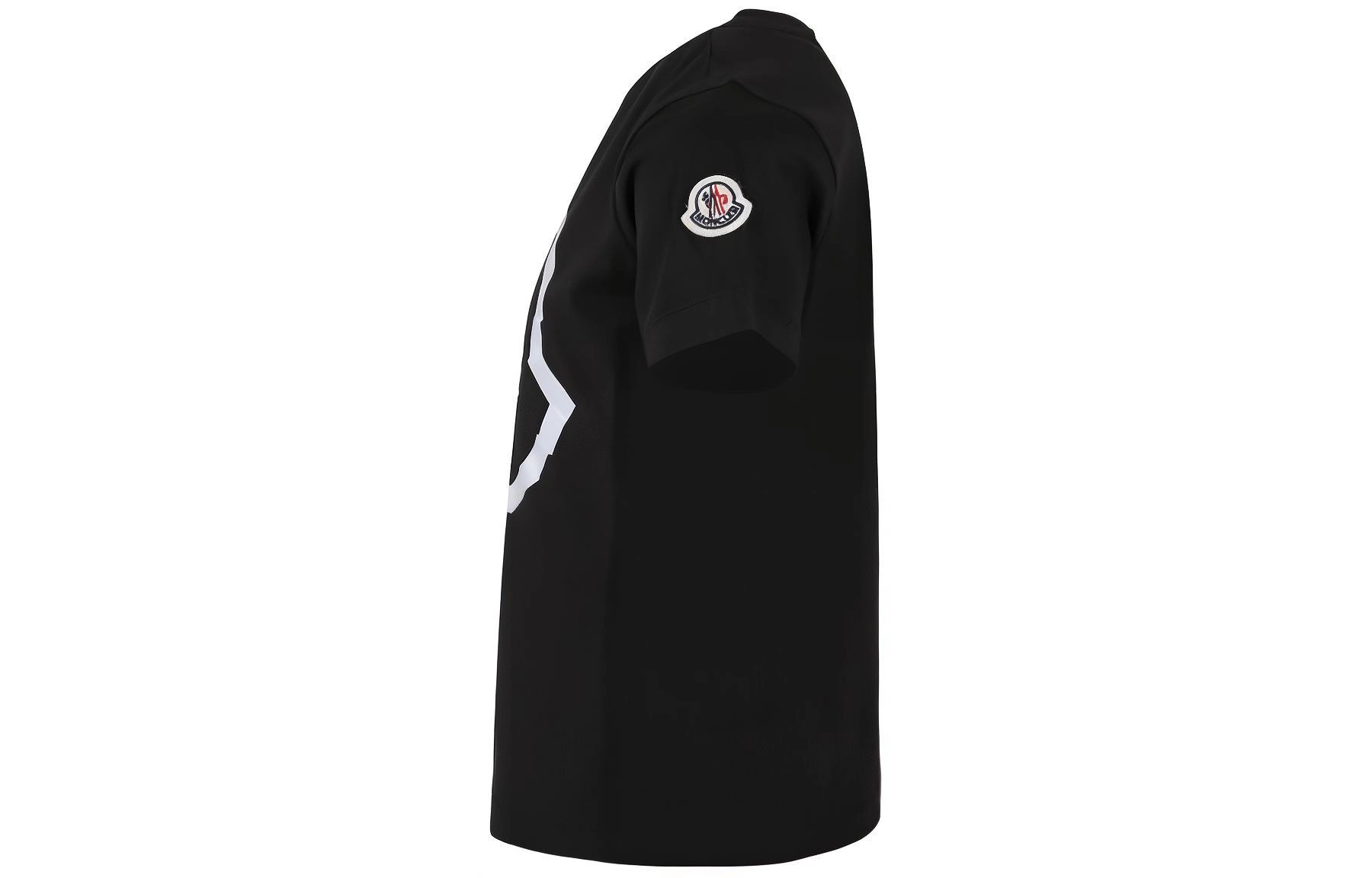 Moncler Embellished with a Printed Logo Motif T