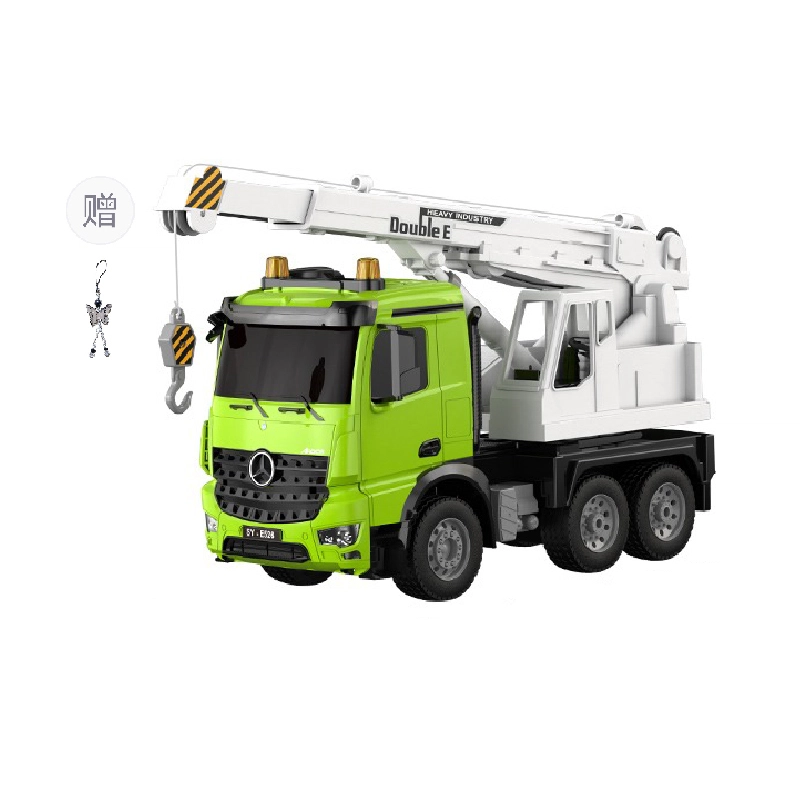 双鹰 奔驰水泥搅拌车自卸车吊车电动工程车 遥控玩具