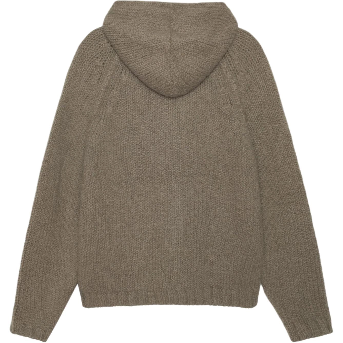Stussy FW23 Chunky Knit Zip Hoodie
