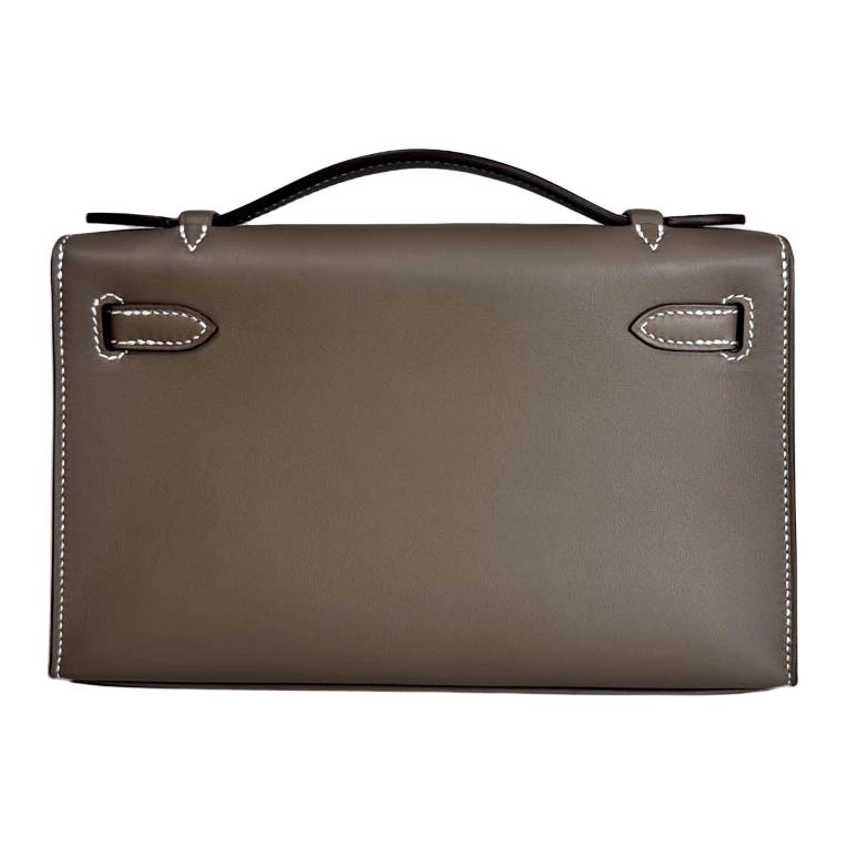 HERMES Mini Kelly Swift 18 Etoupe