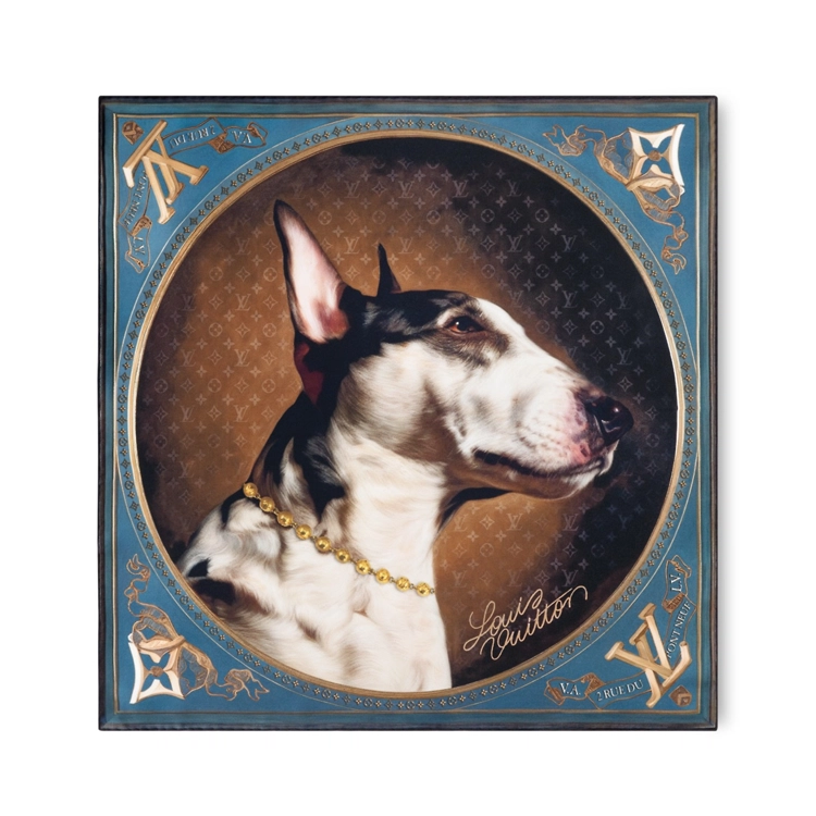 LOUIS VUITTON PORTRAIT OF A DOG