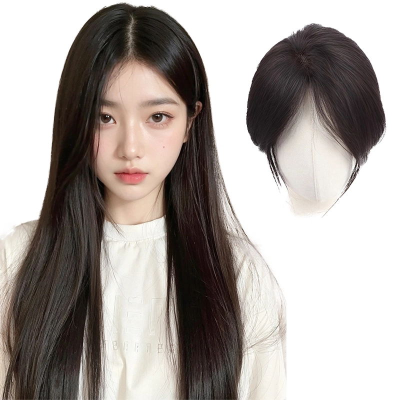 云轻 气质八字刘海假发女 自然增发量蓬松轻薄前额无痕
