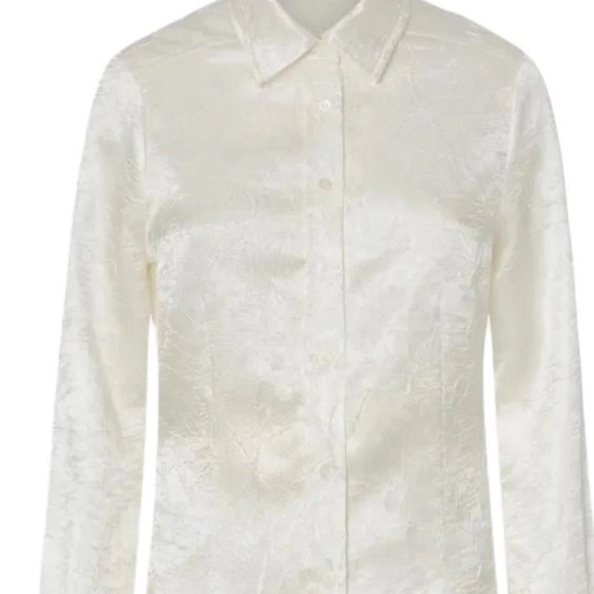 PINKO Crumpled-Effect Satin