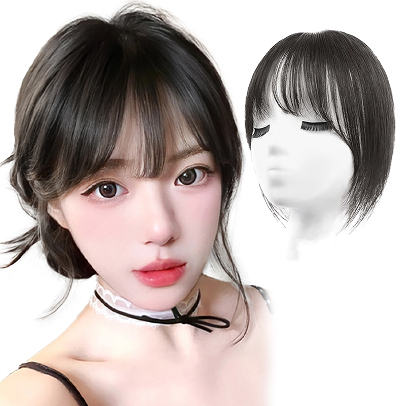 缪斯韵 头顶补发假刘海 自然前额增量