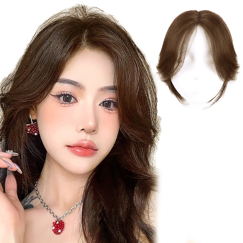 天空树 韩漫八字刘海假发女 全真发可扎可散修颜显瘦