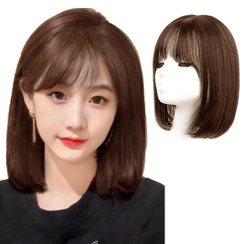 晚晚风 修颜减龄层次锁骨发假发 蓬松自然