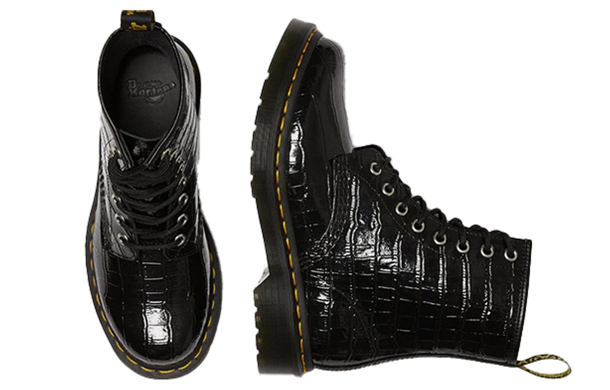Dr.Martens 1460 Patent Leather Crocodile Print