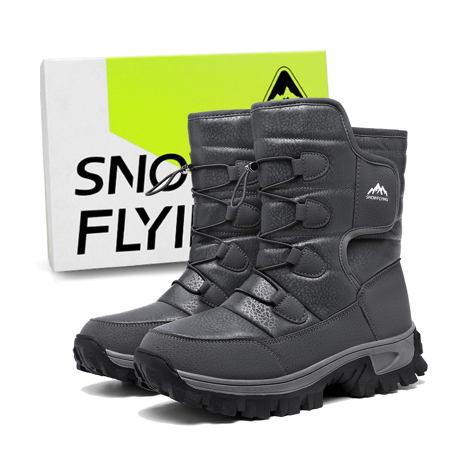 SNOW FLYING